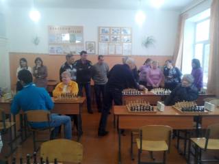 Районные соревнования среди педагогов по шахматам