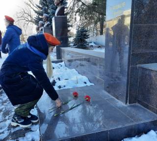 Юнармейцы МОУ лицея № 2 почтили память павших героев
