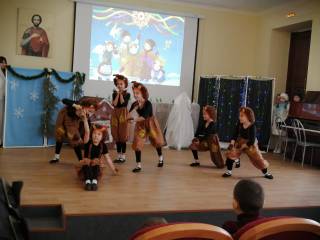 Участие детей Центра детского творчества в мероприятии посвящённом Рождеству в Воскресной школе г. Сердобска