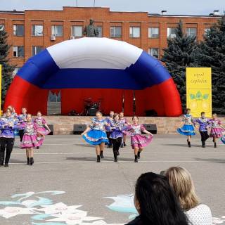 Участие детей Центра детского творчества в праздновании Дня города в Сердобске.