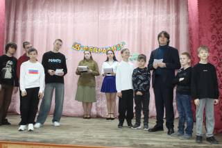 Поздравляем мальчиков!