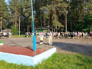 Открытие 1 лагерной смены ДОЛ 