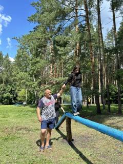 Туристическая полоса — первый этап «Зарницы 2.0» в лагере «Солнечная поляна» Туристическая полоса — первый этап «Зарницы 2.0» в лагере «Солнечная поляна»